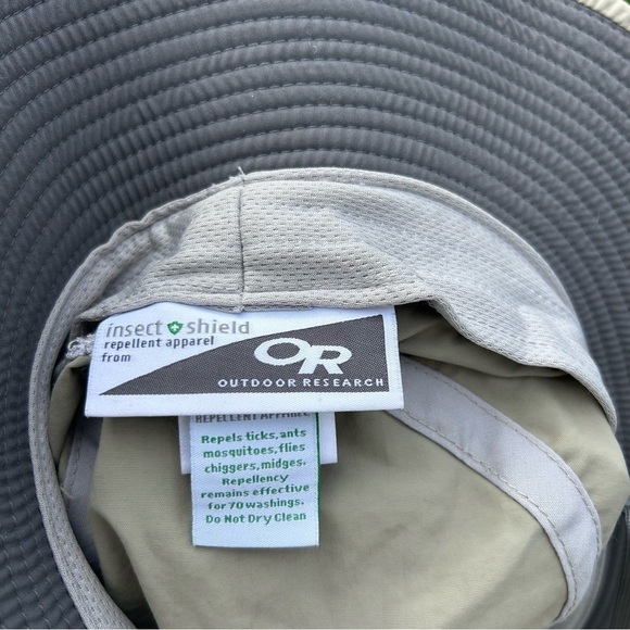 Outdoor Research Insect Shield Hiking Bugout Brim Hat OR  | Size L / XL - Picture 5 of 6